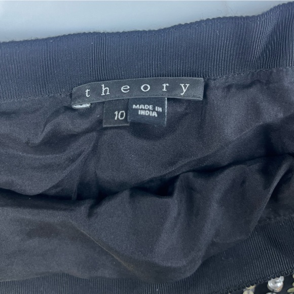 Theory Sequined Mini Skirt S66-43 - Picture 2 of 4